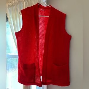 Vintage open crotched vest